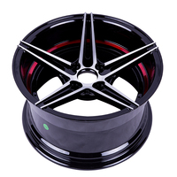 Rines de Aleación de Aluminio para Autos de Carreras, 15 Pulgadas, 4X100, Labio Pulido, Fabricante Chino OEM