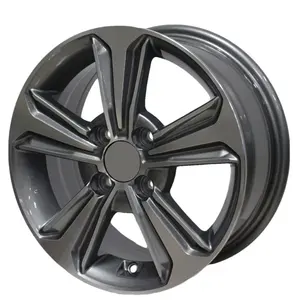 Rines de Aleación para Autos de Pasajeros Hyundai China, Venta al por Mayor, 14, 15 y 16 Pulgadas, para I10, Accent, <span class=keywords><strong>Click</strong></span>, Getz, Solaris, VERNA, 4*100 - Product Image 1