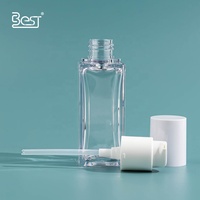 Bouteilles cosmétiques en PETG personnalisées en gros de 30 ml et 50 ml avec pompe à lotion et pulvérisateur à brume fine, sérigraphiées pour les soins de la peau et les soins personnels