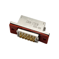 Connecteur RENHOTEC J36A, boîtier métallique, 17 broches, prise Micro-D MIL-Spec