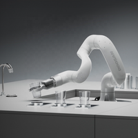 Robot collaboratif Doosan Robotics E0509 de qualité alimentaire pour la cuisine des restaurants, bras de cuisson