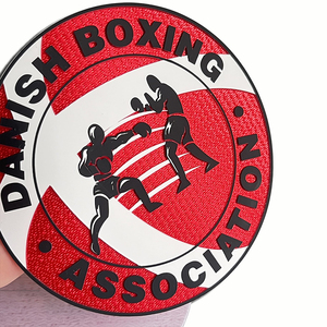 Insignia de fútbol Transferencia de calor Parche Flock Club de fútbol Jersey 3D Campeones populares de flocado Parche personalizado - Product Image 4