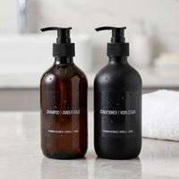 Étiquettes personnalisées en rouleau BOPP transparentes, imperméables, givrées, effet sans étiquette, pour bouteilles de shampoing, soins de la peau et emballages cosmétiques