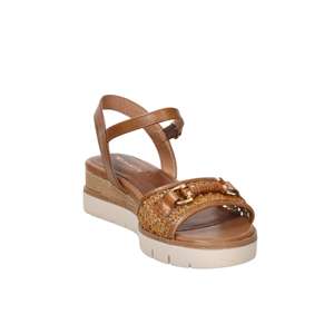 Sandales compensées en cuir Tamaris pour femme, talon de 3,6 cm, pour l'été - Product Image 4