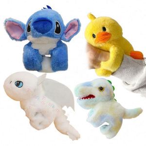Blind Bag Kawaii Hand Ring Wristband Funny Animal Stuffed Toys Kids Slap Snap Wrap Plush Bracelet Fun Companion Mesh Lining - Product Image 5