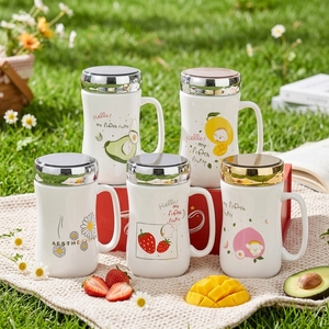 <span class=keywords><strong>Tazza</strong></span> in Ceramica <span class=keywords><strong>con</strong></span> Coperchio a Vite, Motivo Orsetto Carino, Confezione Regalo, Bicchiere per Eventi, Compleanni, Lauree, Feste di Inaugurazione Casa, Raduni - Product Image 4