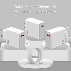 67W Chargeur Turbo Charge Rapide EU/US Adaptateur Usb Type C Câble pour Redmi Note Pro <span class=keywords><strong>Mi</strong></span> 13 <span class=keywords><strong>Lite</strong></span> K60 K60E K50 CIVI 3 2 - Product Image 4