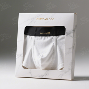 Premium Organic Cotton <strong>Men</strong> Underwear Custom Embroidery, Soft Comfort Fit Underpants <strong>Multipack</strong> - Product Image 2