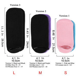 Chaussettes hydratantes <span class=keywords><strong>pour</strong></span> semelles, gel <span class=keywords><strong>pour</strong></span> talons, chaussettes de spa <span class=keywords><strong>pour</strong></span> réparer et adoucir les peaux sèches et gercées des <span class=keywords><strong>pieds</strong></span> - Product Image 2