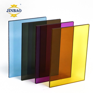 Jinbao 8mm 10mm tấm mặt trời sóng nhựa trong suốt UV rỗng mái Bảng điều khiển nhà kính khuếch tán PC tấm <span class=keywords><strong>polycarbonate</strong></span> rắn - Product Image 2