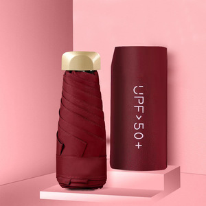 Sombrilla Plegable Ultraligera de Seis Varillas con Protección Solar del 50%, para Lluvia y Sol, Ideal para Regalo o Publicidad - Product Image 6