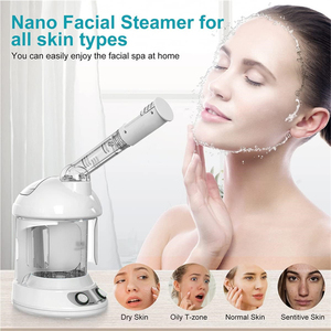 Belleza casera portátil Nano caliente iónico profesional suana con spa de <span class=keywords><strong>alta</strong></span> <span class=keywords><strong>frecuencia</strong></span> <span class=keywords><strong>ozono</strong></span> cara nariz vaporizador facial - Product Image 5