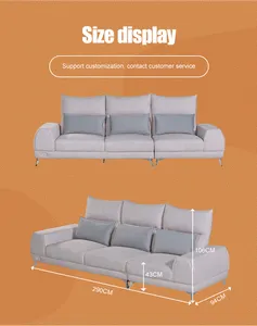 NEW3 sofa tempat duduk, sofa modern ruang tamu