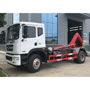 Camion à benne basculante de haute qualité de 10 à 15 tonnes, camion de transfert de conteneurs à déchets mobiles, camions de collecte des ordures - Product Image 1