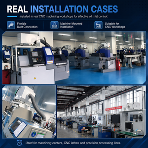 Vente en gros usine Nouveau collecteur de brume électrostatique Élément filtrant d'air industriel personnalisé en acier inoxydable Efficacité 98,5% pour CNC - Product Image 5