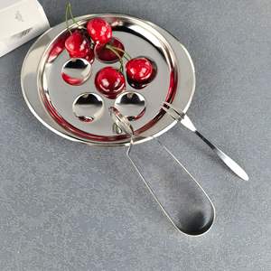 Yolecen Wegwerp Roestvrijstalen Franse Slak Plaat Metalen Escargot Plaat Schotel Clip Voor Buffet Frans Serviesgoed Bakplaat - Product Image 4