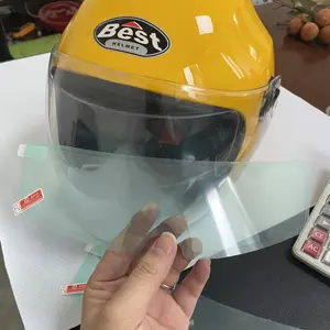 Hot Bán Xe Máy Mũ Bảo Hiểm Chống Sương Mù Phim Vật Nuôi Và Acrylic Chất Liệu Cho Logo Và Huy Hiệu Kính Chắn Gió Dán