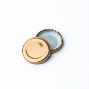 Coperchi a vite in banda stagnata da 43mm, 48mm, 53mm con bottone di sicurezza, ermetici e a prova di perdite per barattoli di burro di arachidi - Outlet di fabbrica - Product Image 5
