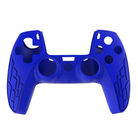 Coque en silicone de couleur unie pour manette PS5, housse de protection en gel souple pour PS5, coque en caoutchouc de silicone pour PS5