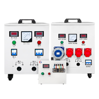 Dispositif de conversion de phase monophasé 220V vers triphasé 380V Éliminez les soucis d'utilisation de l'énergie grâce à la prise étanche intégrée