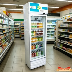 Réfrigérateur de présentation de boissons gazeuses <span class=keywords><strong>pour</strong></span> supermarché avec porte vitrée, armoire à boissons, <span class=keywords><strong>vitrine</strong></span> de présentation de boissons froides - Product Image 2