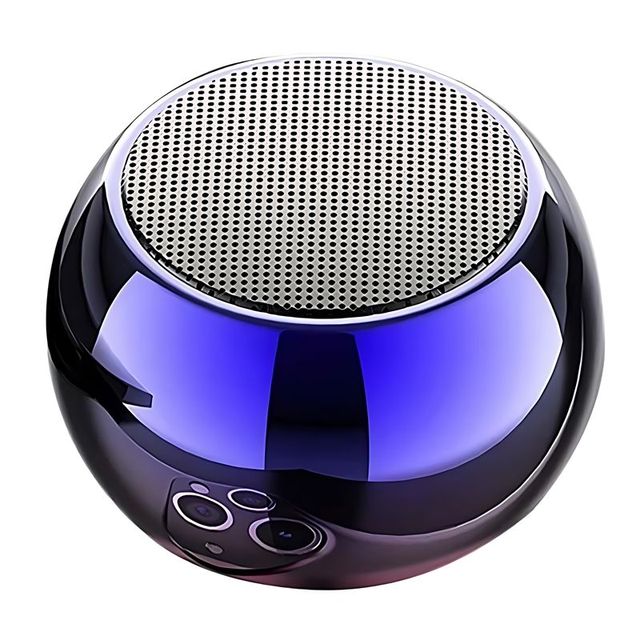 Colors Small  Stereo Sound TWS Ture Noise Reduction Aluminum Metal Mini Bluetooth Speaker Wireless  Speaker