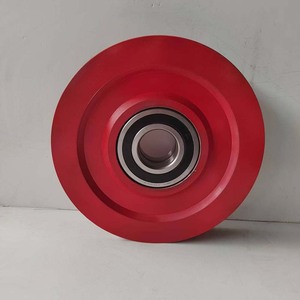 Pièces de machines de construction : Accessoires pour foreuses rotatives – Poulie de treuil à câble en acier - Product Image 4
