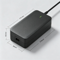 Cargador de Batería de 53.6V2.3A 54.6V2A para Xiaomi 4 Pro Max, 4 Pro Plus, 5 Max, Navee S65 S60, Cargador de Scooter Eléctrico de Iones de Litio de 48V