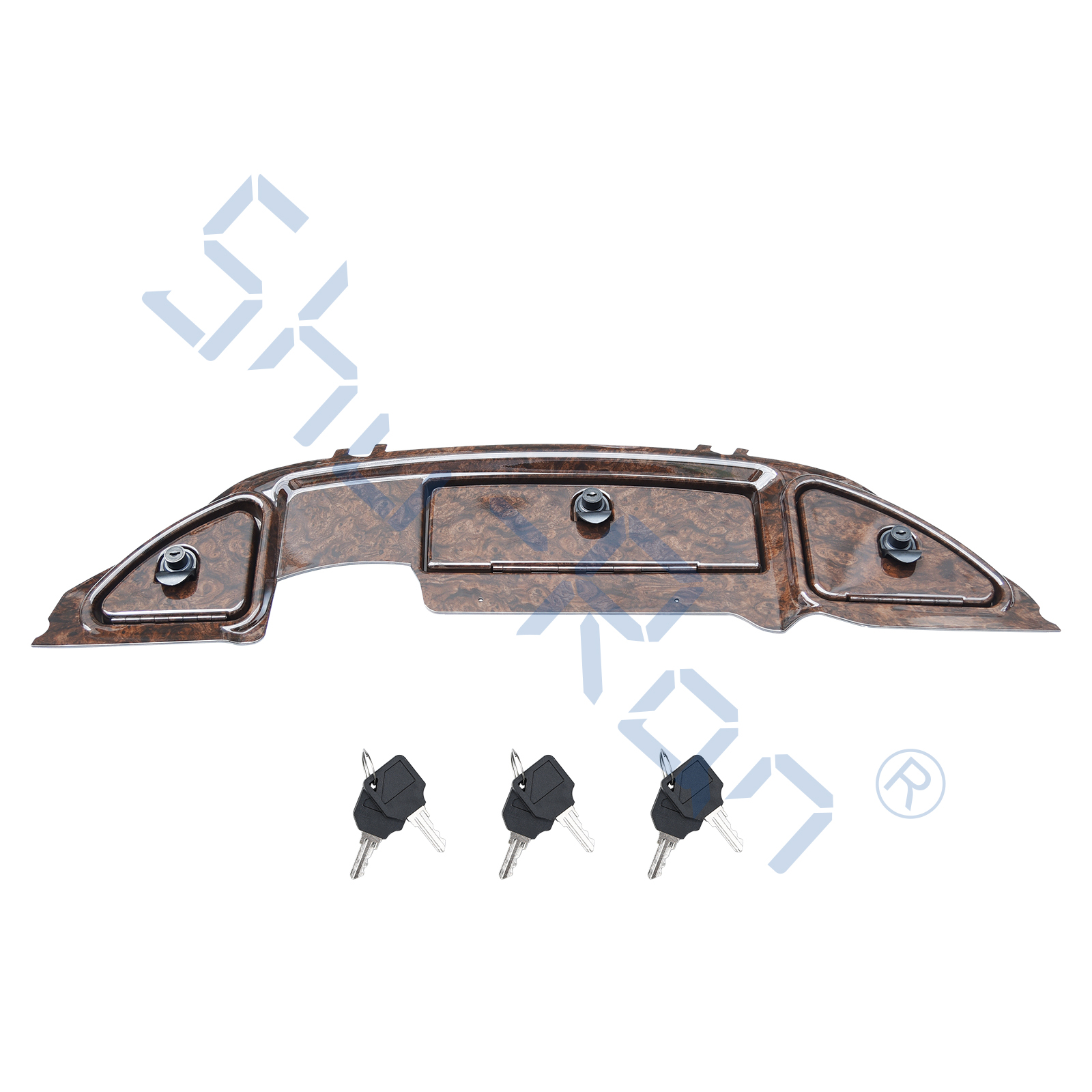 04-08"-Up Club Car Precedent Wood Grain Dash Boaed