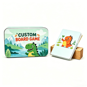 Custom Logo Eco-Friendly Recyclable Paper Board Game Professional Printing <b>Card</b> Game with Standard Packaging <b>Card</b> Manufactured - Product Image 4