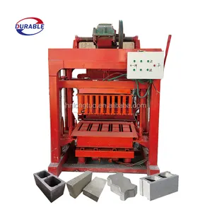 Clay 4-35 Brick Road Building qt4 15 block making machine