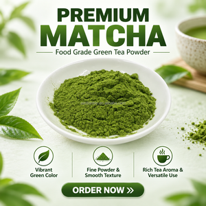 Proveedor de Té Verde <span class=keywords><strong>Matcha</strong></span> en Polvo al por Mayor, Etiqueta Privada OEM para Cafeterías, Bebidas, Panaderías, Postres y Servicios de Alimentos - Product Image 1