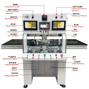 Máquina <span class=keywords><strong>de</strong></span> unión COF TAB WeicaiSource Factory CR-816SH, prensa <span class=keywords><strong>de</strong></span> pulso para reparación <span class=keywords><strong>de</strong></span> <span class=keywords><strong>pantallas</strong></span> LCD, máquina <span class=keywords><strong>de</strong></span> unión por prensado en caliente - Product Image 2