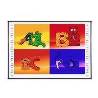 Cadre tactile de tableau blanc d'usine chinoise 84 86 96 102 120 pouces tableau blanc interactif portable tableau blanc intelligent avec projecteur