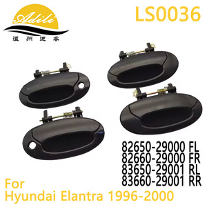 มือจับประตู Adili รุ่น LS0036 สีดำ พลาสติกผสมโลหะ สำหรับเปลี่ยนทดแทน Hyundai Elantra - Product Image 5