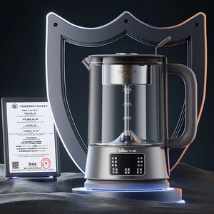 Hervidor eléctrico de vidrio automático Little Bear Tea Maker de 1.8L para uso en oficina y hogar - Product Image 2