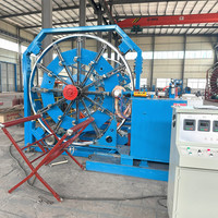 Machine de formage de cages en acier pour tuyaux en béton