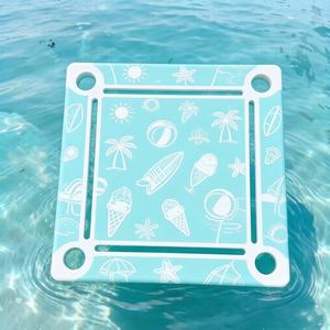 Tapete Flotante de Alta Calidad para Mahjong, Verde Lima, Blanco, Rosa, Amarillo, Morado, Azul, Espuma EVA, para Póker, Mahjong, <span class=keywords><strong>Rummy</strong></span>, Juegos de Cartas - Product Image 6
