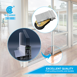 Nhôm Con lăn hồ sơ nhựa sắt Bánh Xe Cửa trượt cửa sổ Jamaica Trinidad Tobago nhắm mục tiêu thị trường Mỹ Latinh - Product Image 6