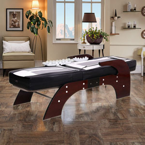 سرير تدليك كهربائي حراري كوري للعناية بالعمود الفقري مع حجر العلاج وعجلة اليشم العلاجية بالأشعة تحت الحمراء - Product Image 1