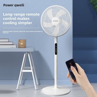 Ventilateur électrique sur pied puissant avec télécommande, oscillation, réglage multi-niveaux et minuterie de plus de 8 heures - Vente en gros