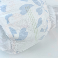 Couches pour bébés à faible sensibilité, sans agents fluorescents, sans parfum, biodégradables, avec conception de protection double couche contre les fuites
