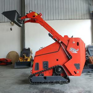 25Hp дизельный компактный фронтальный погрузчик мини-погрузчик с бортовым поворотом и широким диапазоном насадок - Product Image 5