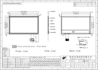 Écran LCD TFT Grahowket HX2151706 21,5 pouces, tactile capacitif 10 points, résolution 1920x1080, interfaces USB/IIC/LVDS pour