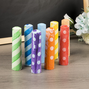 4 PCS Jumbo Washable Bulk Chalk Non-Toxic Sidewalk Chalks chalk marker jumbo Set for Art Play, For Toddler Outdoor Activities - Product Image 2