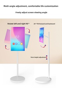 21.5/24/27/32 Inch Smart Interactive Android OS HD Display In-Cell Touch Screen LED <b>Portable</b> Standbyme for Studying Workout LED - Product Image 4