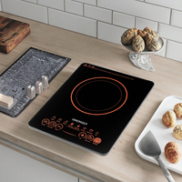 Table de cuisson à induction simple, surface céramique de haute qualité, alimentée par piles, pour usage domestique, directement de l'usine