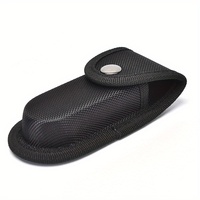 Pochette à outils compacte et durable en nylon multifonctionnel avec boucle de ceinture-Couteau, pince, lampe de poche pliante facile à transporter