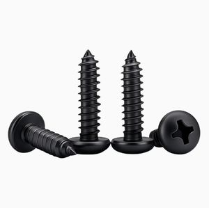 Legood สกรูหัวกระทะสแตนเลสสีดำขนาด3มม. x M2 - Product Image 4