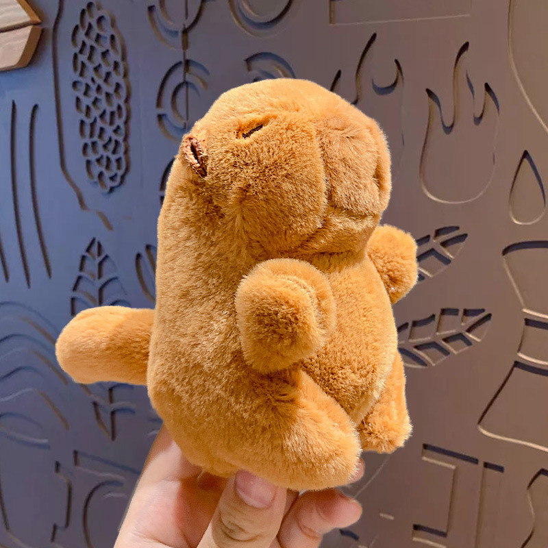 Plush Kabibala Wagging Tail-Brown
